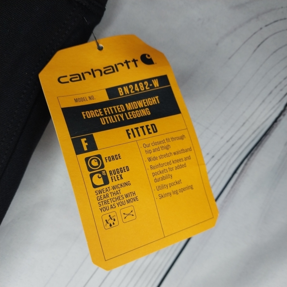 Carhartt Force Fitted Midweight Rugged Flex Utility Legging Size L NWT - Picture 6 of 13